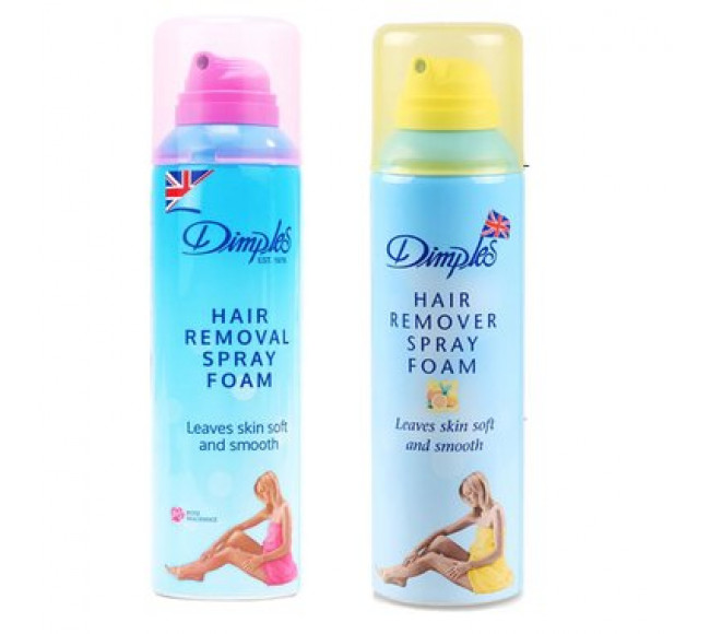Kem tẩy lông Dimple Hair Removal Spray Foam 2 mùi hương