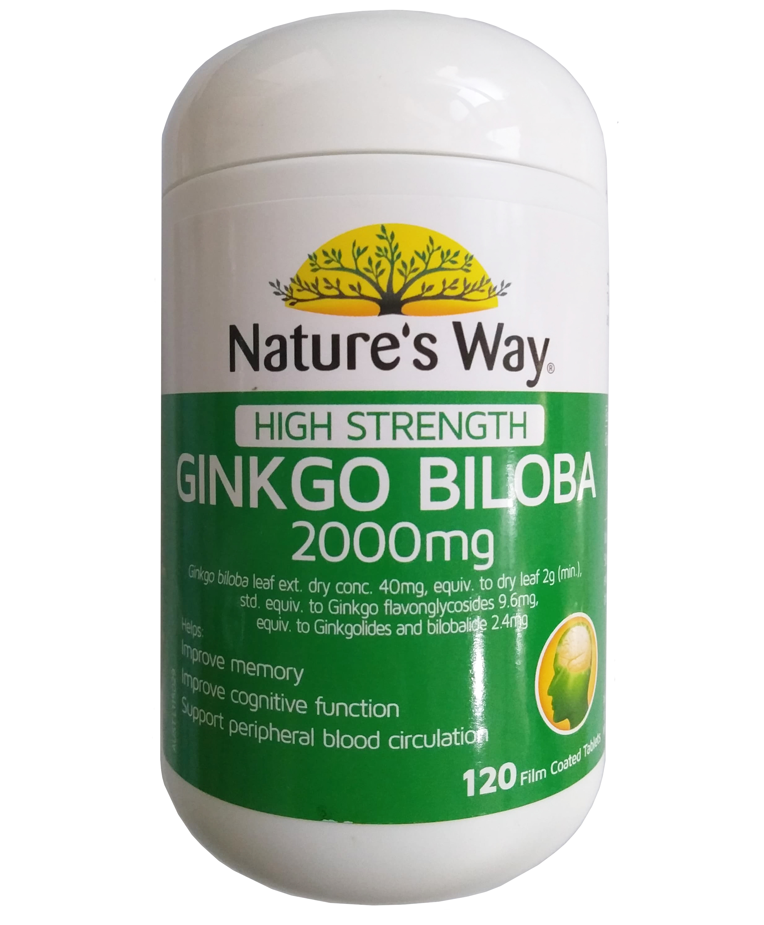 Viên uống Ginkgo Biloba 2000mg chính hãng từ Úc