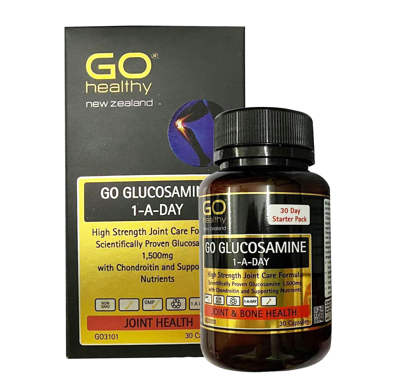 Viên giảm đau nhức, bổ xương khớp Go glucosamine 1-A-Day 1500mg