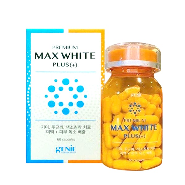Vi&ecirc;n Uống Trắng Da Genie Premium Max White Plus+
