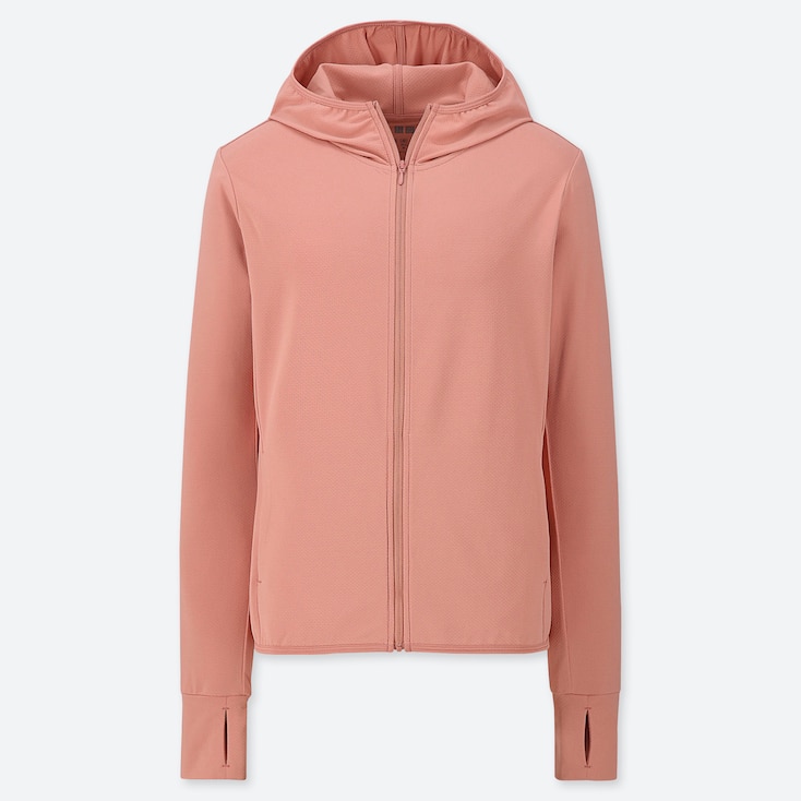 Áo chống nắng Uniqlo AiRism chất thun lạnh màu 12 pink