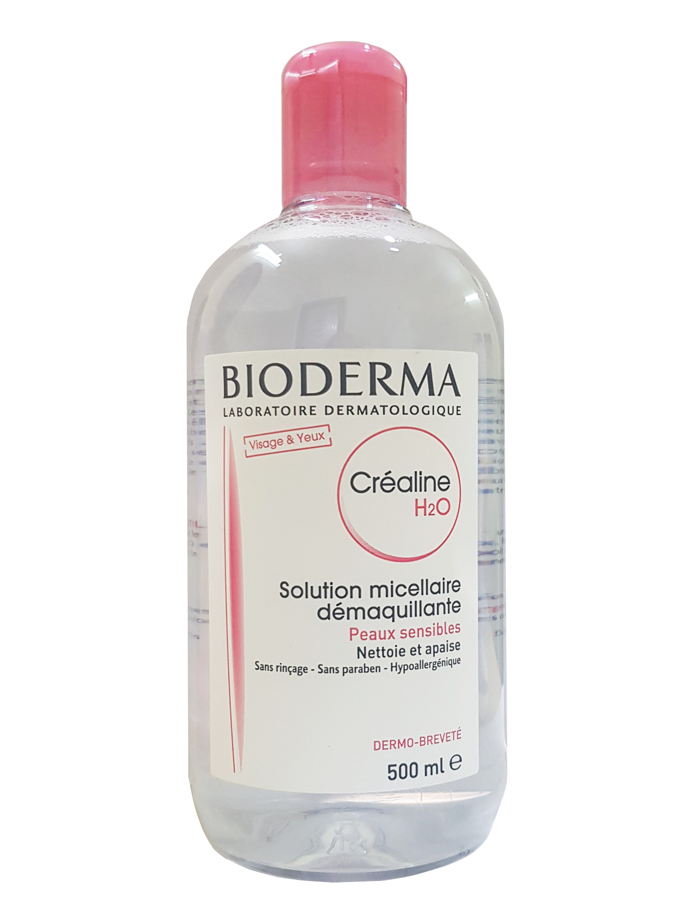 Nước tẩy trang Bioderma hồng 500ml