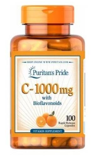 Vitamin C Puritan's Pride 1000mg viên con nhộng