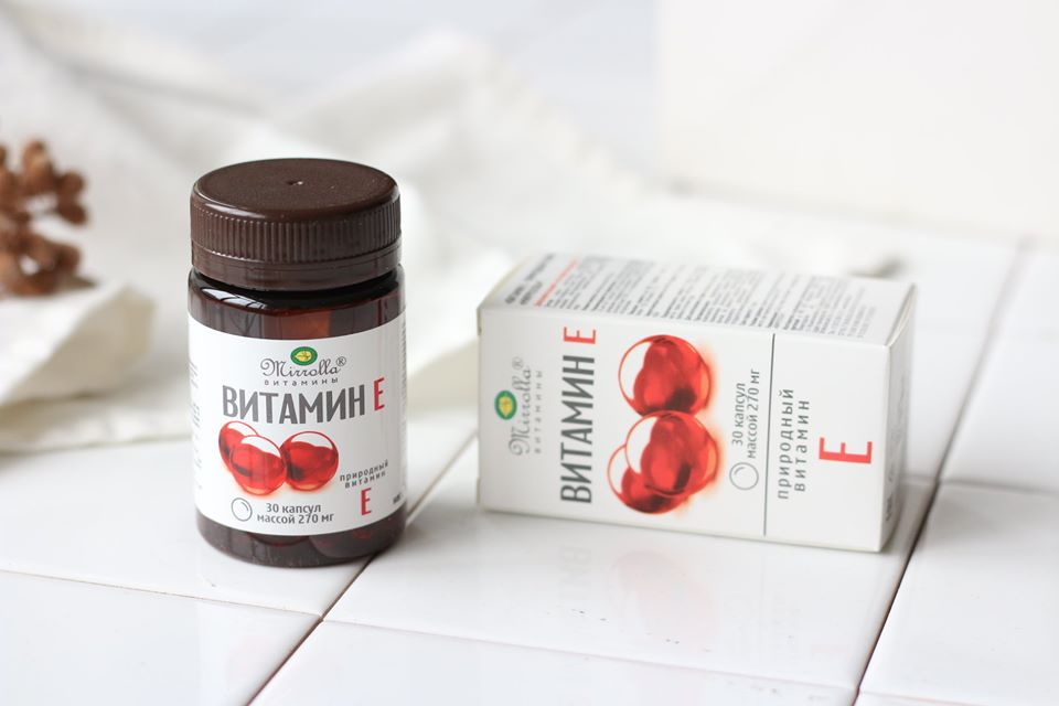 Vitamin E đỏ Mirrolla thiết kế viên nang nhỏ dễ uống