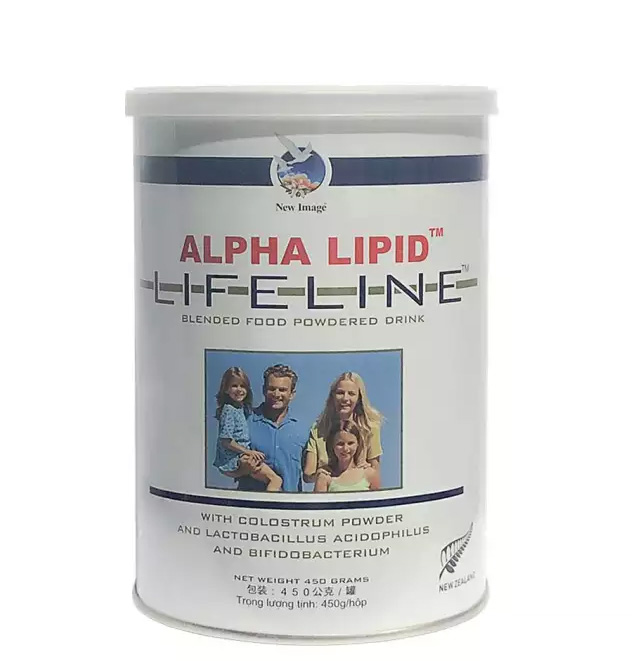 sữa non Alpha Lipid Lifeline hỗ trợ tăng cường sức khỏe toàn diện
