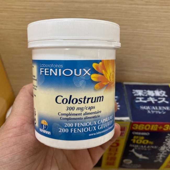 Thành phần sữa non Pháp Fenioux Colostrum dinh dưỡng gấp nhiều lần sữa thường