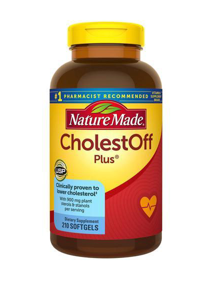 Viên uống Nature made Cholesterol Cholest Off Plus của Mỹ 210 viên 