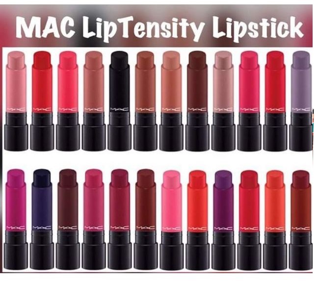 Bảng màu son MAC Liptensity Lipstick