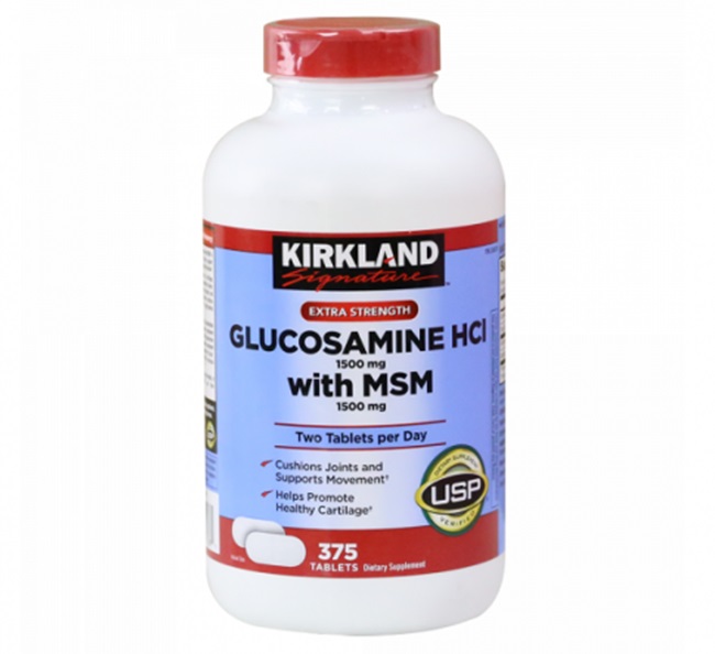 Glucosamine HCL 1500mg Kirkland With MSM 1500mg- thực phẩm chức năng của Mỹ