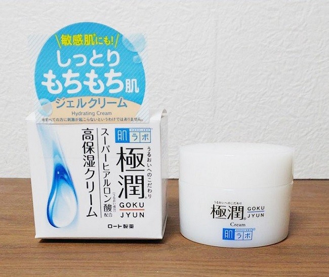 Kem dưỡng ẩm Hada Labo Gokujun Hyaluronic Cream cho da khô