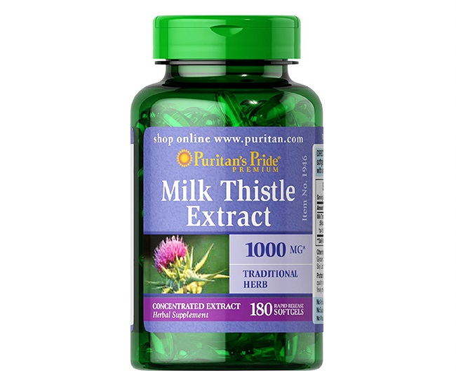 Milk Thistle Extract 1000mg Puritan Pride- thực phẩm chức năng của Mỹ