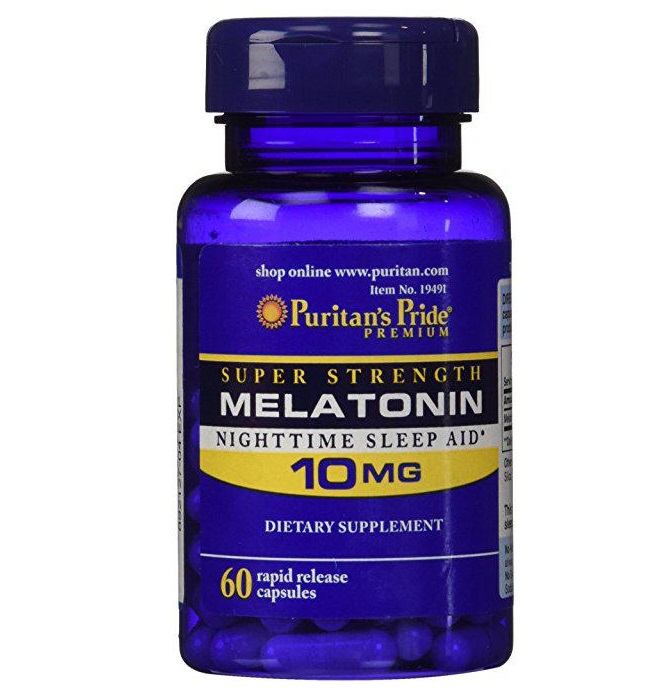 Viên uống Puritan's Pride Melatonin 10mg