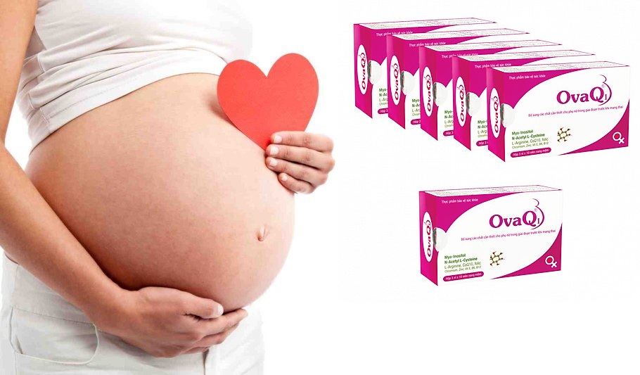  OvaQ1 cải hiện chất lượng trứng, hỗ trợ tăng khả năng mang thai ở nữ muộn con