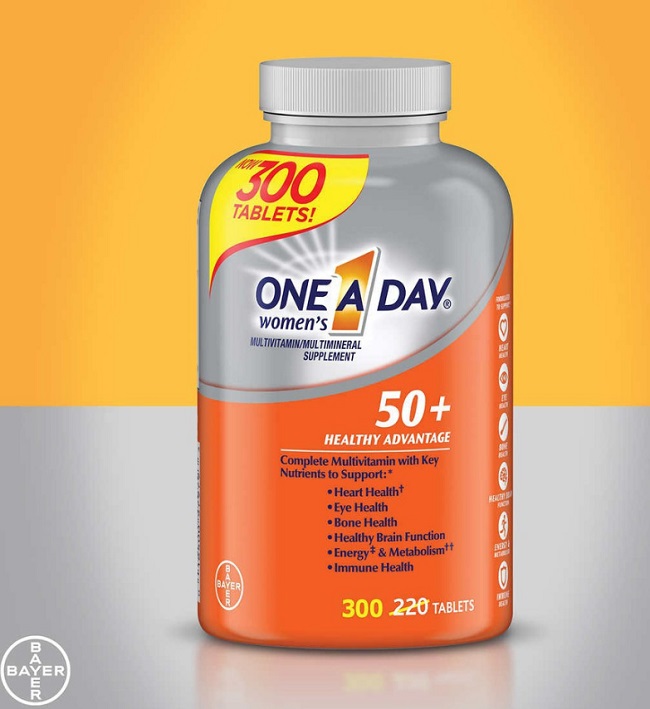 vitamin tổng hợp cho người già One A Day For Women 50+