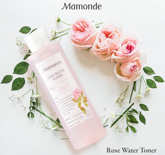 toner dưỡng ẩm Mamonde Rose Water Toner