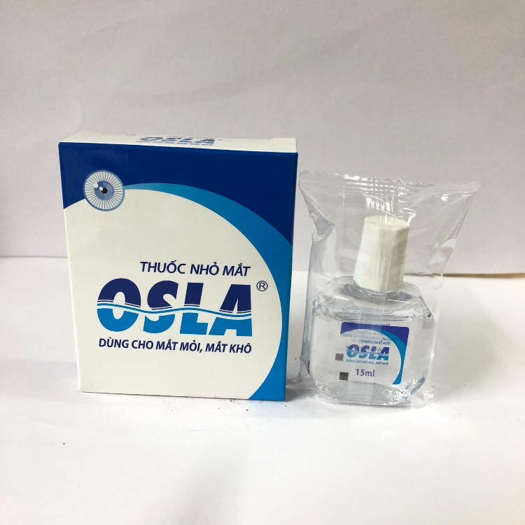 Nước nhỏ mắt cho mắt khô, mỏi Osla 15ml