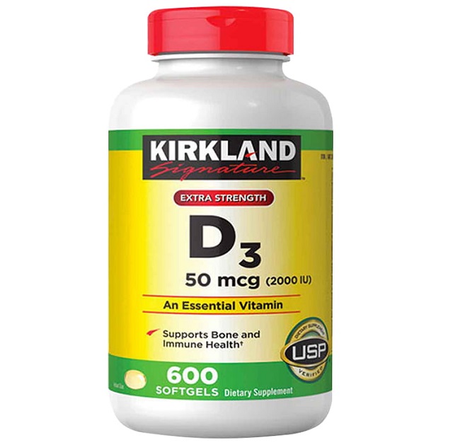 Vitamin D3 Kirkland 2000IU