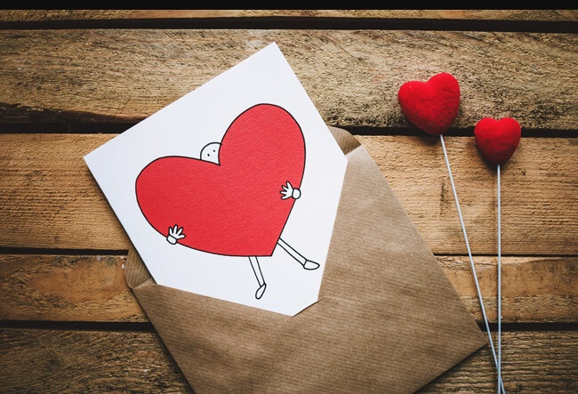 Thiệp Valentine - quà Valentine cho bạn gái