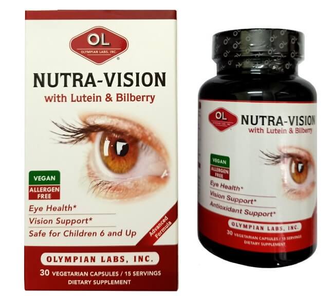 Thuốc bổ mắt cho trẻ em Nutra Vision Olympian Labs