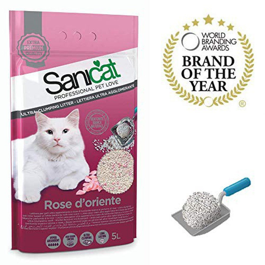 Sanicat Bentonite - cát vệ sinh cho mèo giá rẻ sử dụng đất sét an toàn