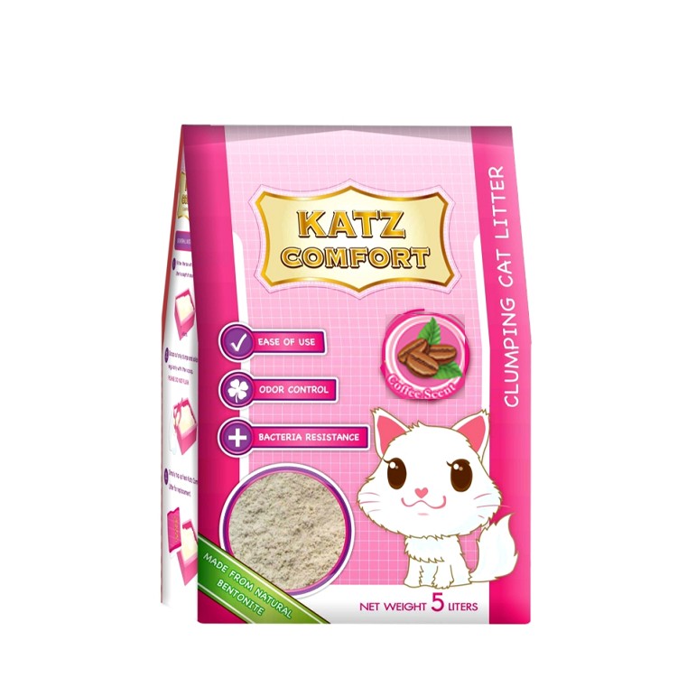 Katz Comfort - Cát vệ sinh cho mèo giá rẻ thuộc thương hiệu Me-O quen thuộc