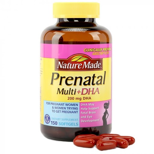 Mua viên uống Prenatal Multi DHA vitamin cho bà bầu chính hãng tại Chiaki.vn