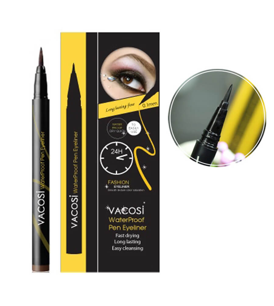 Black 8 Inches Easy To Use Smudge Proof Sketch Eyeliner Pen at Best Price  in Delhi | Beauty Vision Business