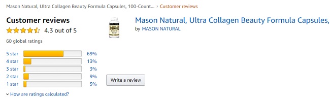 Review Ultra Collagen Mason từ người sử dụng