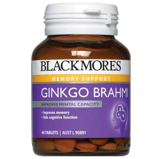 Thuốc bổ não của Úc Blackmores Ginkgo Brahmi