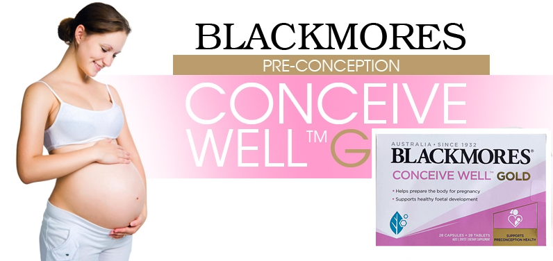 Viên Uống Blackmores Conceive Well Gold Hỗ Trợ Tăng Khả Năng Thụ Thai