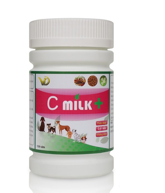 Viên uống hỗ trợ tăng sữa cho chó mẹ C Milk+