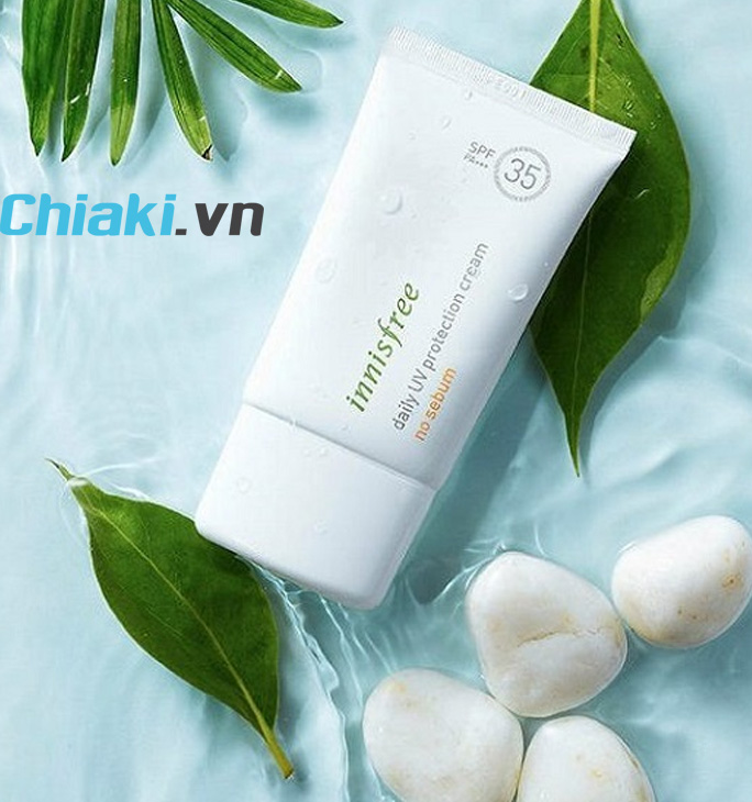 Kem chống nắng và nóng Innisfree Daily UV Protection Cream No sebum SPF35 PA+++