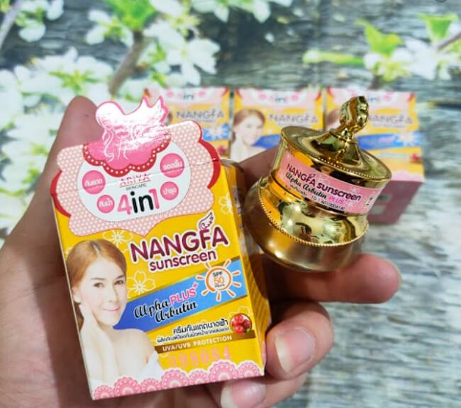 Kem chống nắng Thái Lan Nangfa Sunscreen