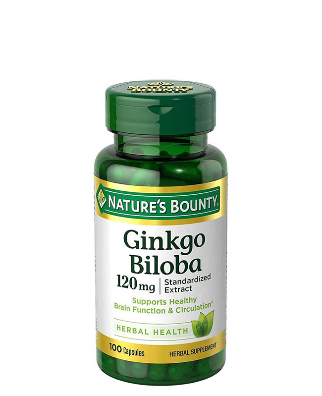Thuốc trượt óc Nature's Bounty Ginkgo Biloba 120mg