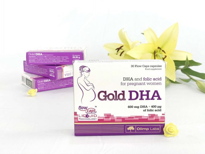 Viên Uống Gold DHA hỗ trợ sức khỏe mẹ bầu và thai nhi
