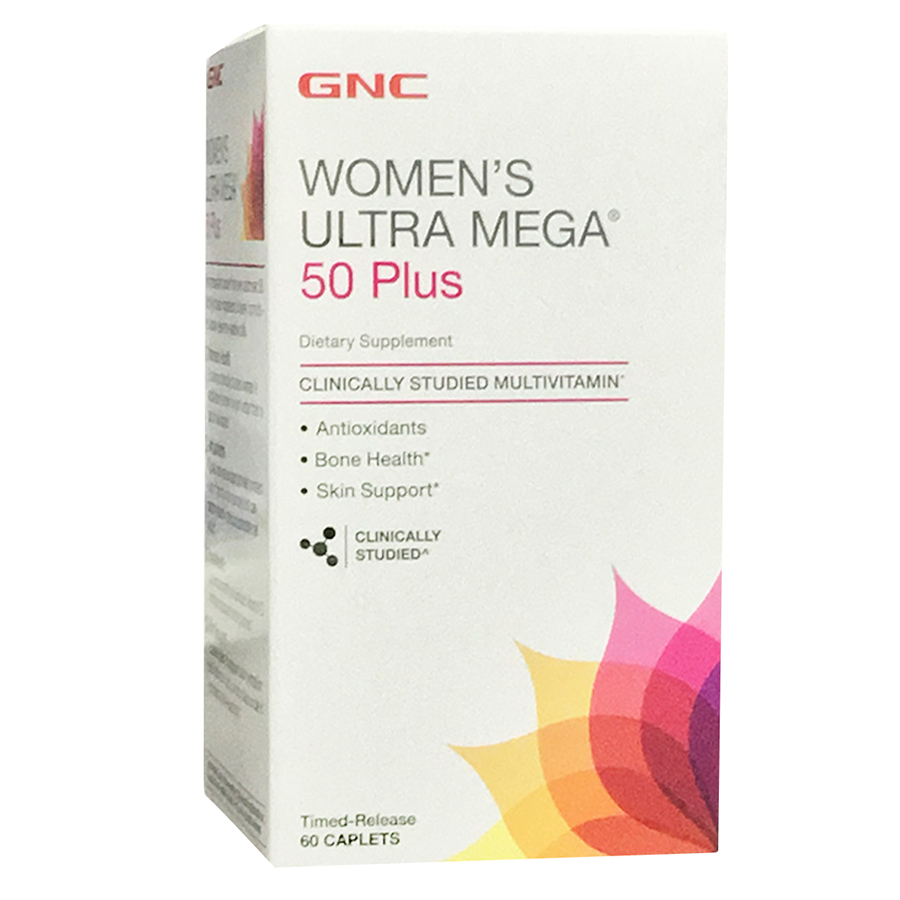 Vitamin tổng hợp GNC Ultra Mega 50 Plus cho nữ trên 50 tuổi