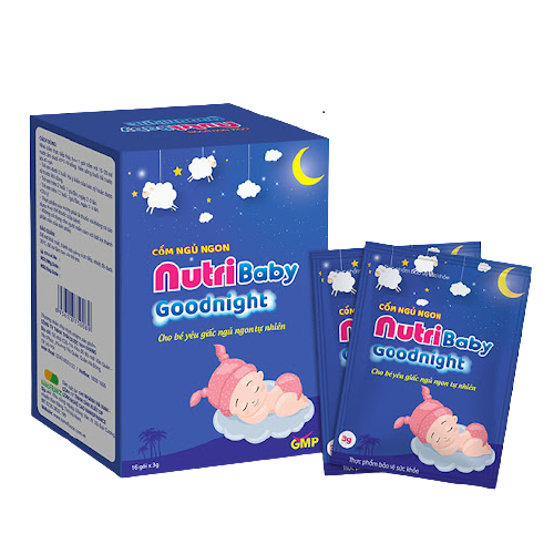 Cốm Nutribaby Goodnight Hỗ Trợ Ngủ Ngon Cho Bé