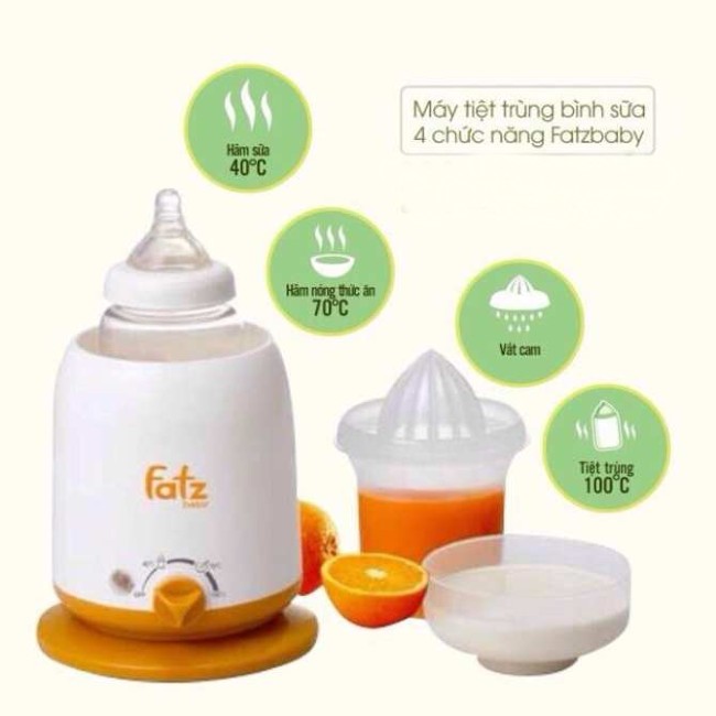 Cách sử dụng máy hâm sữa Fatz 3 chức năng