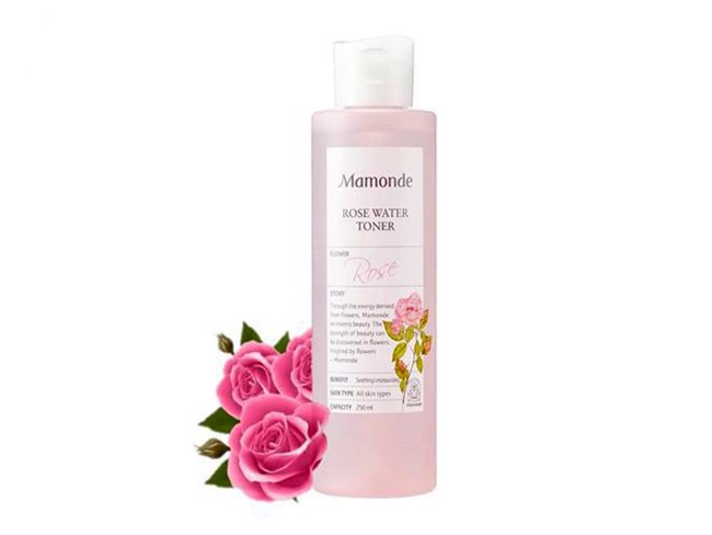 Nước hoa hồng Mamonde Rose - skincare cho da hỗn hợp thiên khô