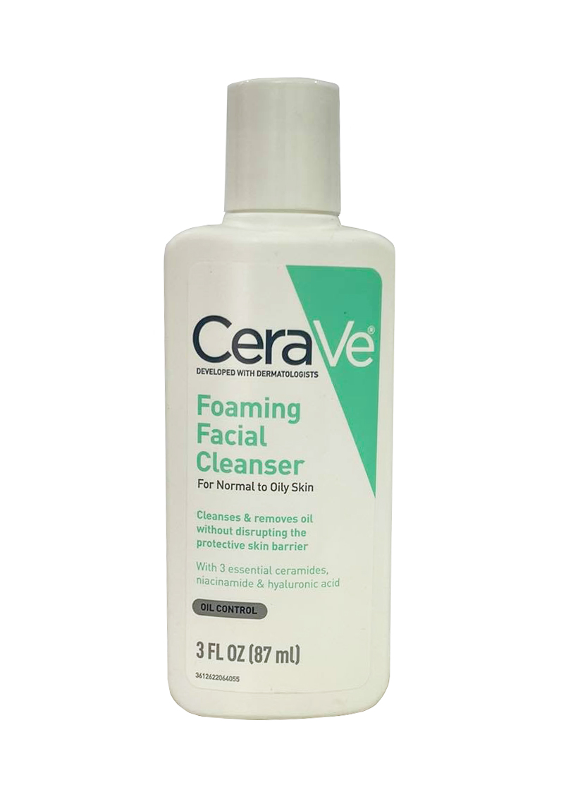 Sữa rửa mặt Cerave Foaming Cleanser 88ml mẫu mới chính hãng