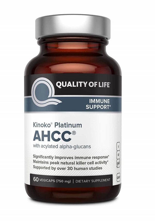 Viên uống hỗ trợ tăng cường hệ miễn dịch Quality Of Life AHCC