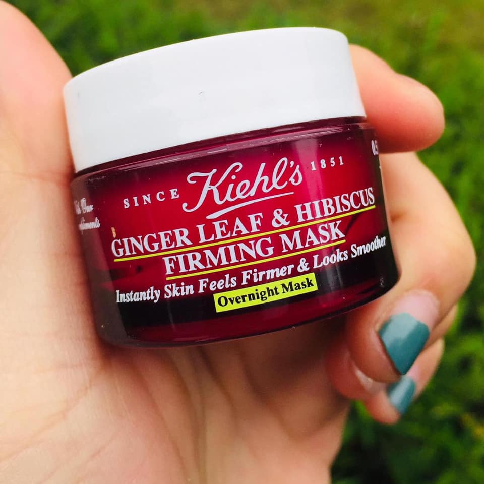 Mặt nạ ngủ Kiehl’s Ginger Leaf & Hibiscus Firming Mask