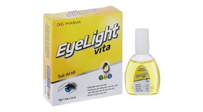 Thuốc nhỏ đôi mắt Eyelight Vita Yellow