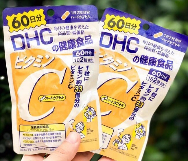 Cách uống vitamin C DHC