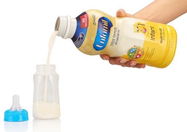 Sữa cho trẻ sơ sinh dạng pha sẵn