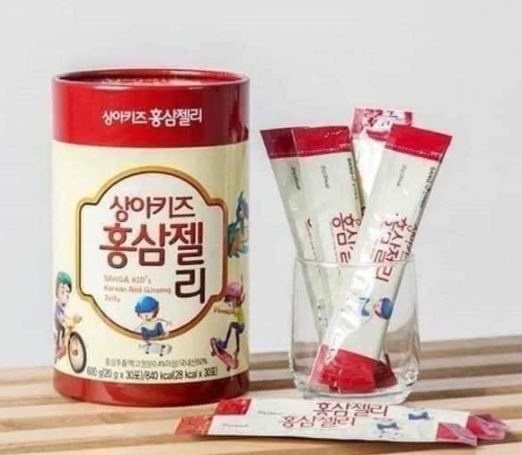 Thạch hồng sâm Sanga Kid Korean Red Ginseng Jelly cho bé