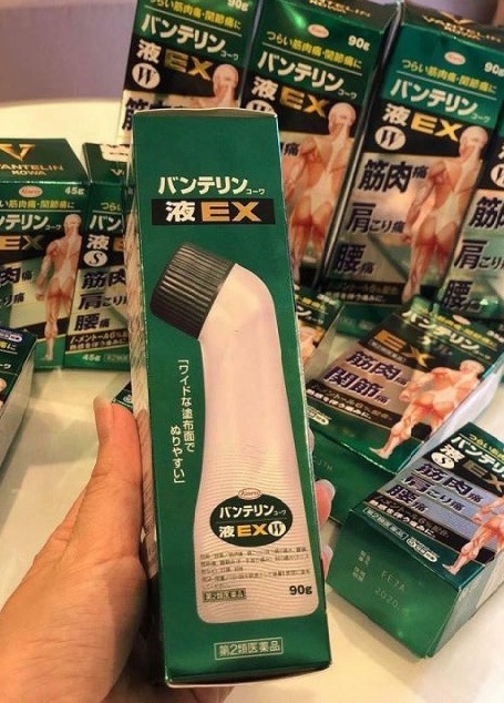 Thuốc bôi xương khớp Nhật Bản Kowa EX W tinh dầu bạc hà mát lạnh