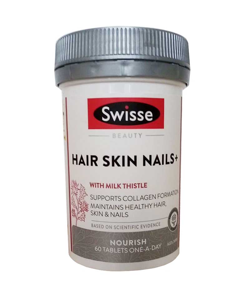 Viên Uống Collagen Swisse Hair Skin Nails 100 Viên Của Úc