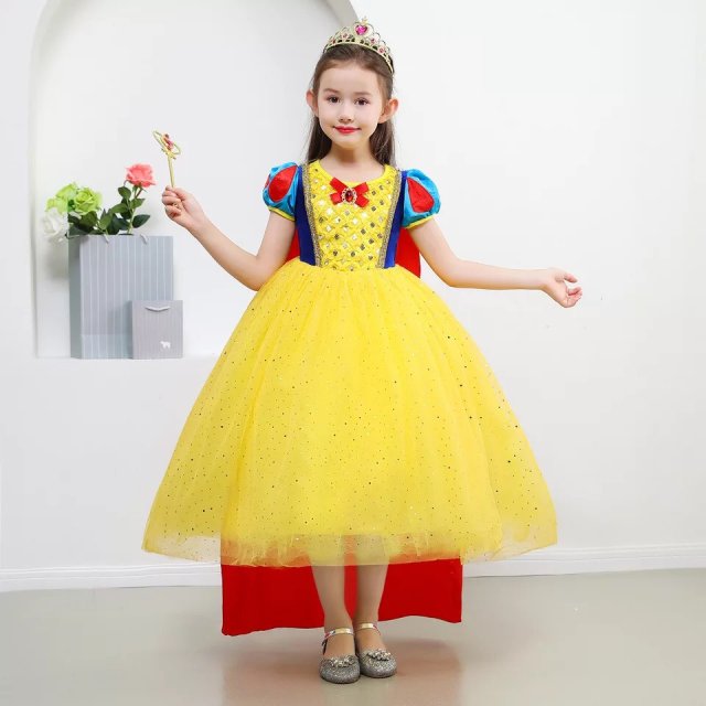 Váy công chúa Bạch Tuyết cho bé 2020  Trang Phục Biểu Diễn Ấn Tượng