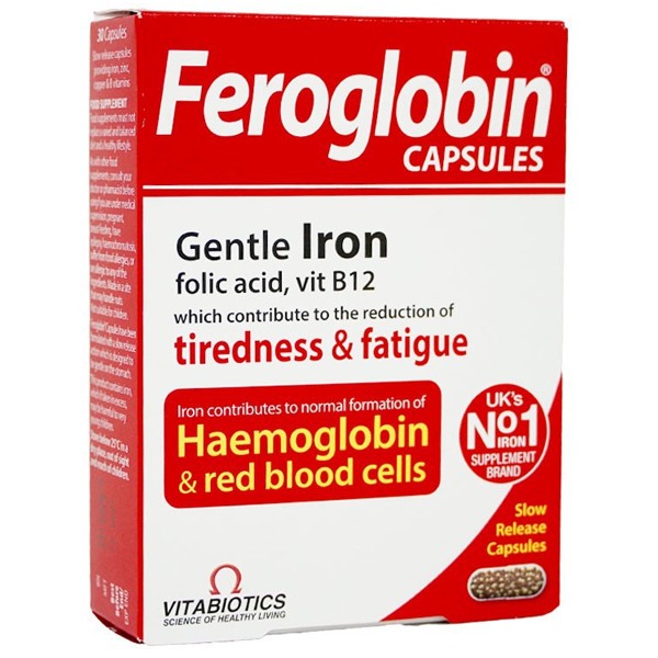 Thuốc sắt cho bà bầu 3 tháng đầu Feroglobin B12 Anh